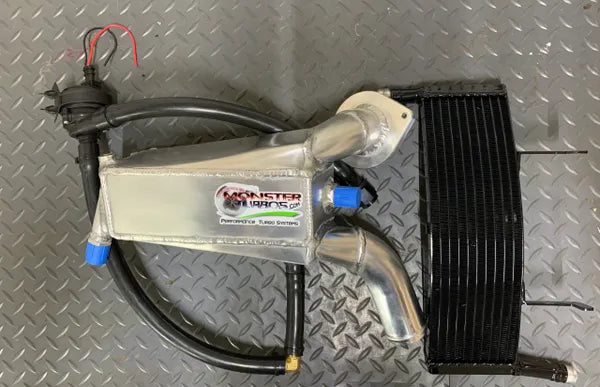 2006-2025 Kawasaki Turbo ZX14 & ZX14R Side Water/Air Intercooler