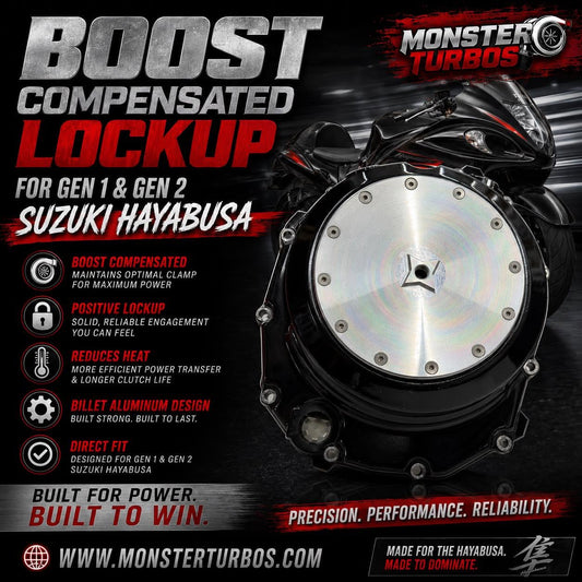 Turbo Charged Suzuki  Hayabusa Boost Compensating Lock-Up Clutch