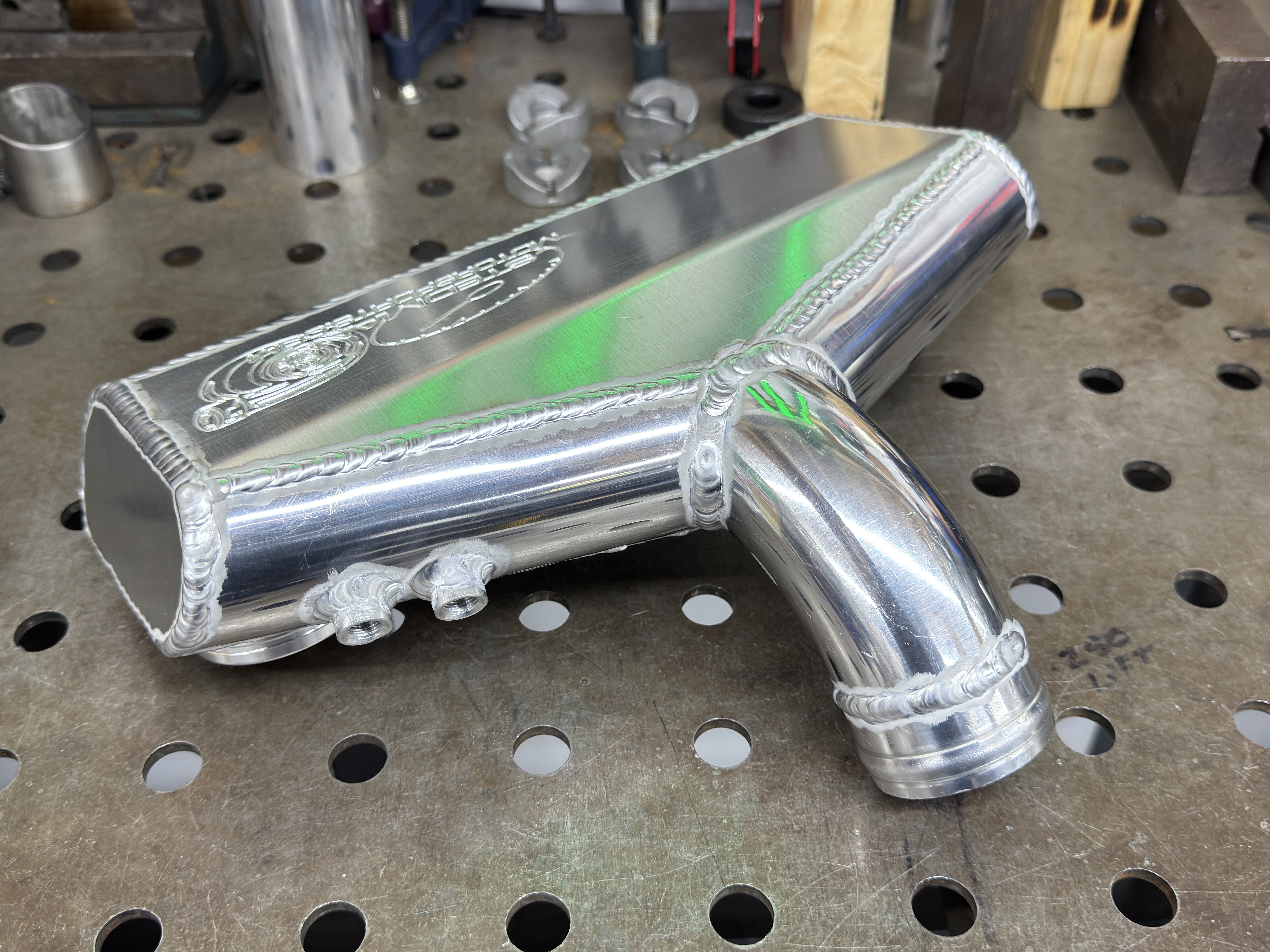 06-25 Kawasaki ZX14 & ZX14R a Custom Non-Intercooled Turbo Plenum 06-25 Kawasaki ZX14 & ZX14R a Custom Non-Intercooled Turbo Plenum