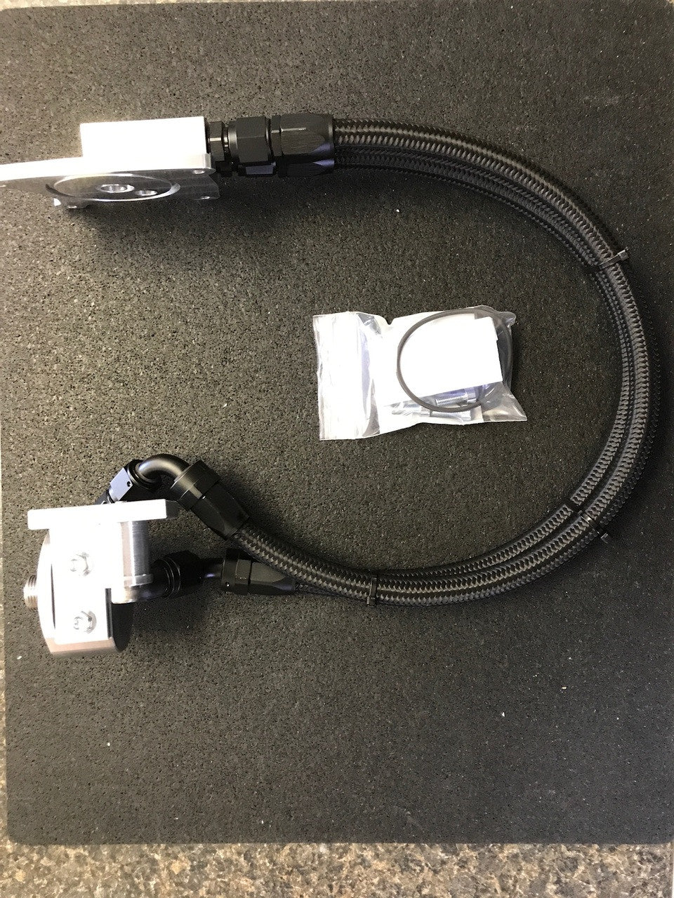 Kawasaki ZX14 Remote Oil Filter Mount